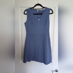 French Connection Dusty Blue Mini Dress